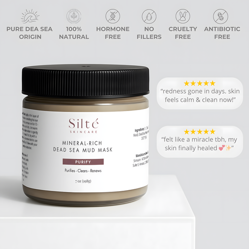 Mineral-Rich Dead Sea Mud Mask